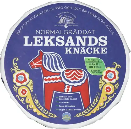 Leksands rundes Knäckebrot (blau), 830g