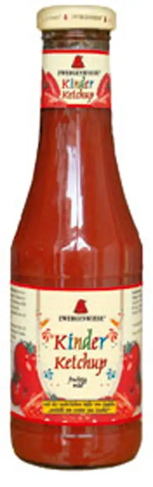 6er-VE Kinder Ketchup mit Apfelsüße 500ml Zwergenwiese