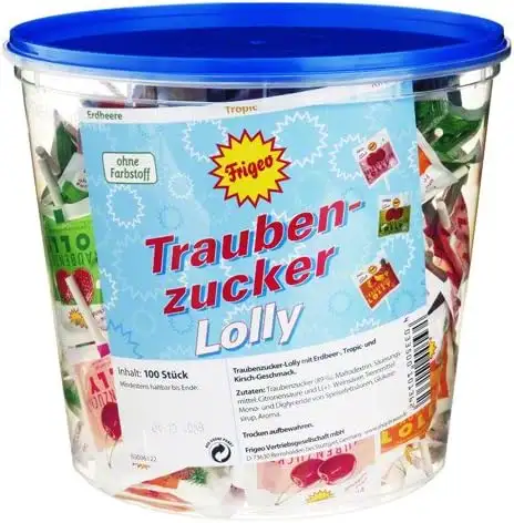 traubenzucker lolly 3fach 1 St