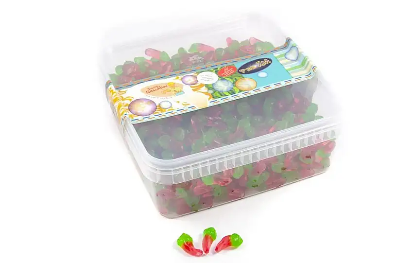 Deine Naschbox - Fruchtgummi Mini-Hot-Chillis - 1kg Naschbox