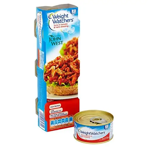 John West Weight Watchers Tuna In Tomato And Herb Dressing 3 X 80G