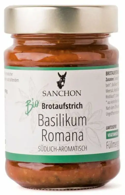 Sanchon Bio Basilikum Romana (2 x 190 gr)