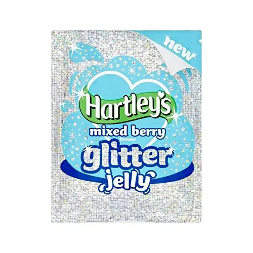Hartleys Gemischte Beeren Glitter Kristall Gelee 100G - Packung mit 2