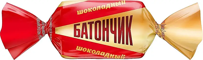 NEVSKIJ KONDITER Konfekt BATONCHIK candy Russische Pralinen Unglasierte Pralinen Bonbons mit Schokoladengeschmack 1 kg | Geschenk |
