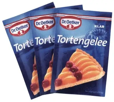 Oetker Tortengelee 3er, Klar 5 Briefe
