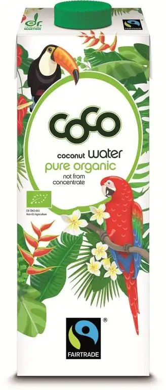 Dr. Antonio Martins Bio Dr. Antonio Martins Coco Water Fairtrade Pur 1000ml DE/GB/FR/NL/IT/ES/PT/SE/NO/DK/FI (6 x 1000 ml)