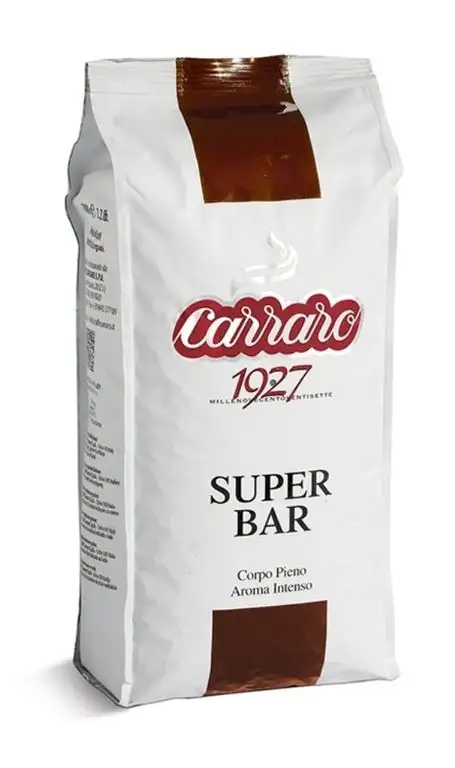 Carraro Super Bar 1kg Bohne - Aroma Intenso