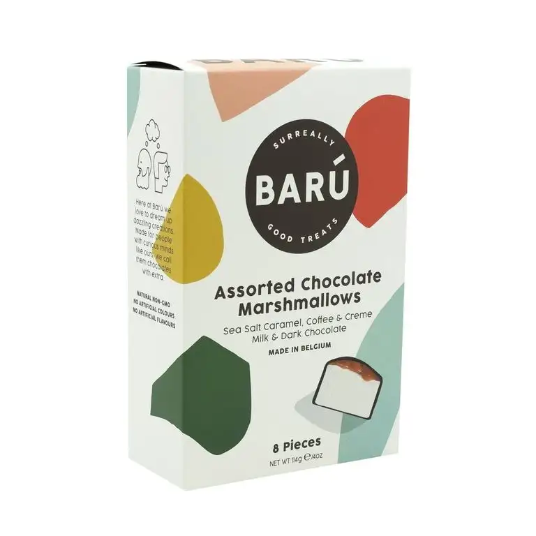 Baru - Marshmallows MIX Geschenk Box 8 Stück