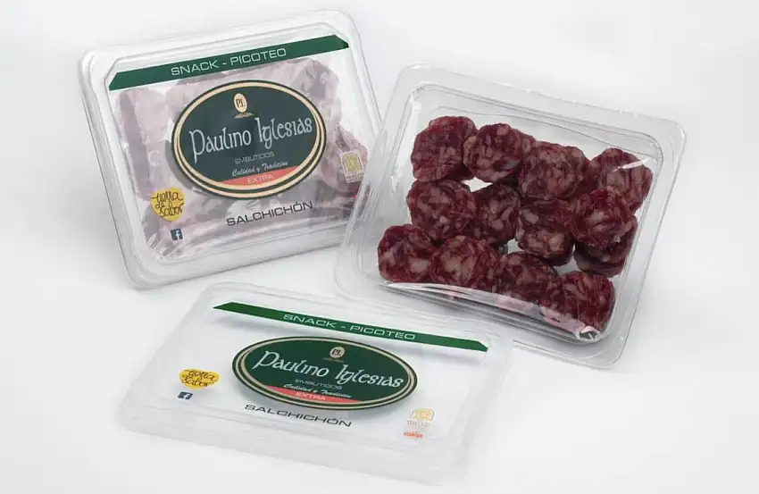 Salami wurst. Salchichon Extra aus Spanien. 9 Salchichon terrinen x 120 Gramm (1,08 kg). Salziger Snack, ideal zum Teilen mit Familie/Freunden. Hausgemachte. Handwerkliches Produkt. Spanische würste.