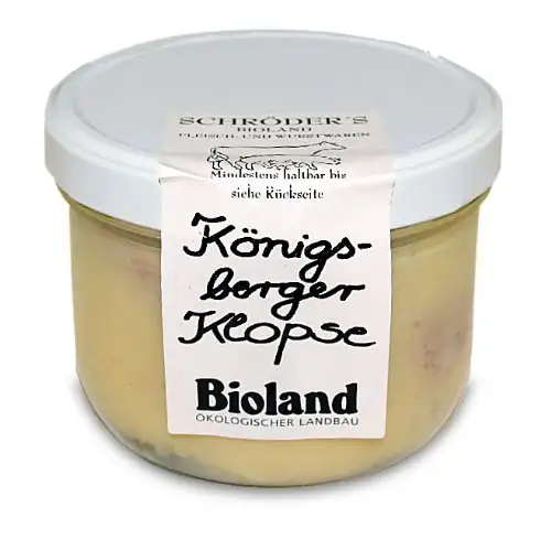 Schröder's Bio Königsberger Klopse (400 g) - Bio
