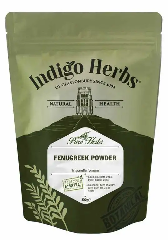 Indigo Herbs Bockshornklee Samen Pulver 250g