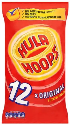Hula Hoops Original Crisps 12er Pack (5 Stück)