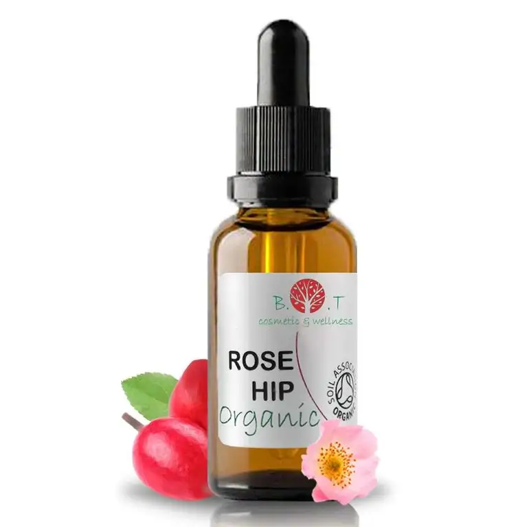 Rosehip Organic Wildrosenöl Kaltgepresst Feuchtigkeitsspendendes Bio-Hagebuttenöl 15 ml