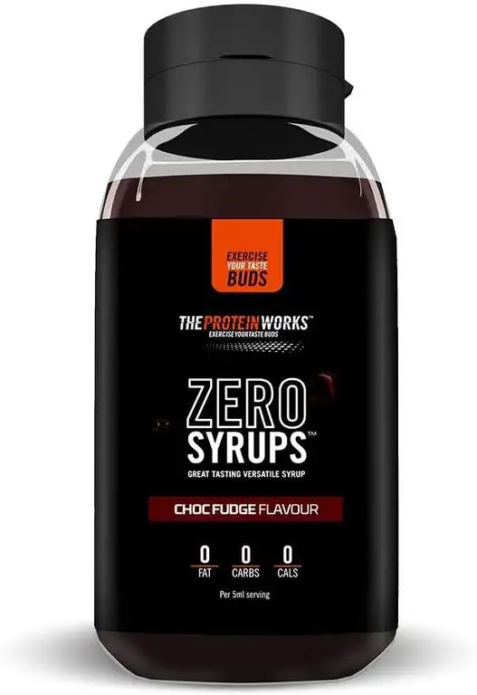 Zero Syrups | Kalorienfreie, Zuckerfreie, Kohlenhydratfreie, Fettfreie, Schuldfreie Dessertsoße | THE PROTEIN WORKS, Choc Fudge, 600ml