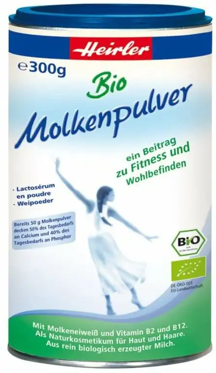 Heirler Bio Molkenpulver, bio (6 x 300 gr)