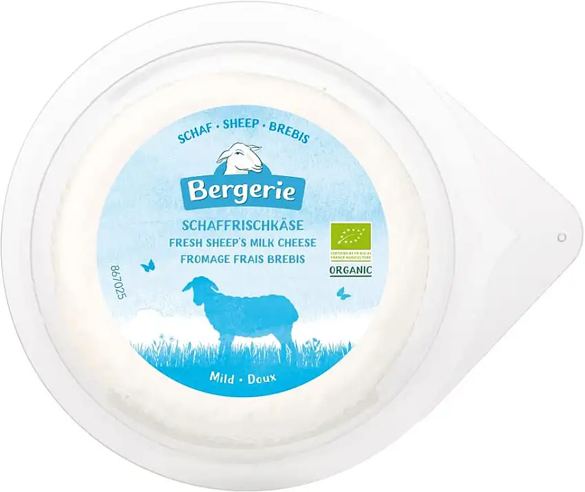 Bergerie Bio BERGERIE Schaf-Frischkäse 100% (6 x 100 gr)