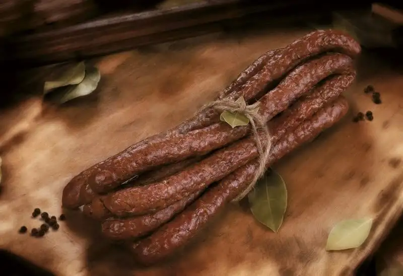 Wolarek Kabanossi Kabanos geräuchert ca. 380g Wolarek Kabanos Wiejski Wędzony około 380 g