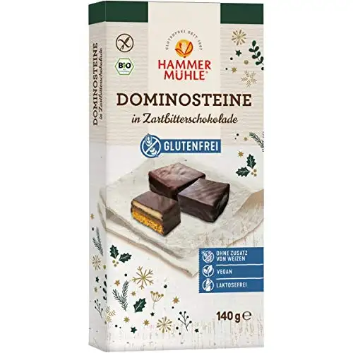 Hammermühle Marzipan-Dominosteine, glutenfrei (140 g) - Bio