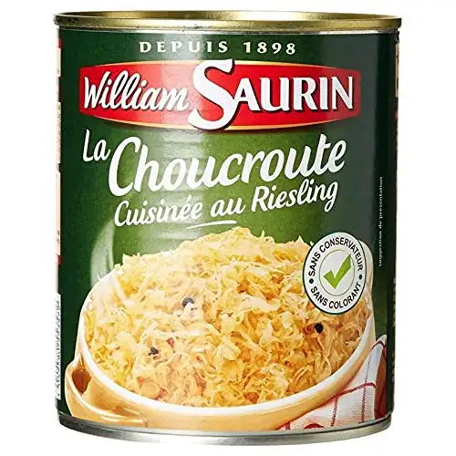 William Saurin Sauerkraut Au Riesling 810G (6er-Set)