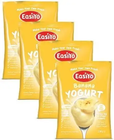 Easiyo Banana Flavoured Yogurt Sachets - 4x240g by EasiYo