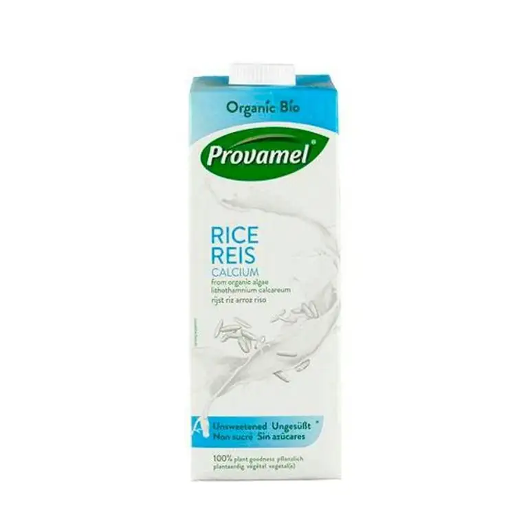 Provamel | Rice & Calcium Drink - Organic | 8 x 1L