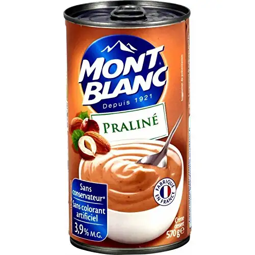 Mont Blanc Crème Dessert - Praliné (570g) - EU