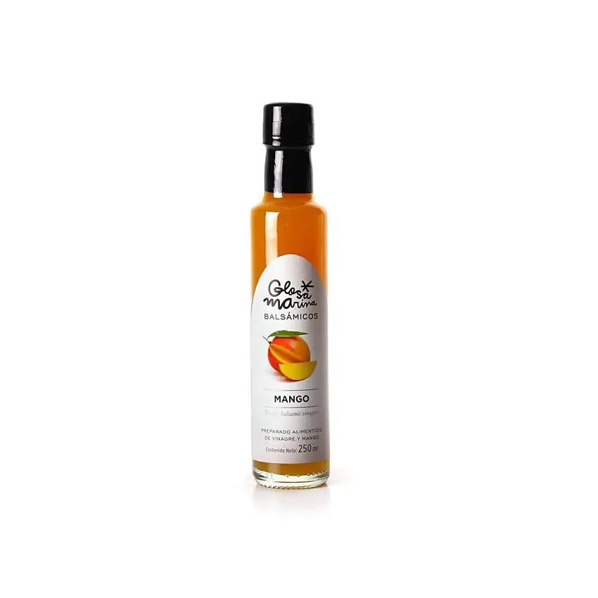 GLOSA MARINA Crema Balsámica de Mango - Balsamico Gourmet Essig Creme Mango (1 x 250ml)