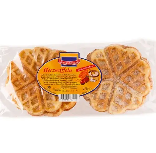 Kuchen Meister Herzwaffeln 175g