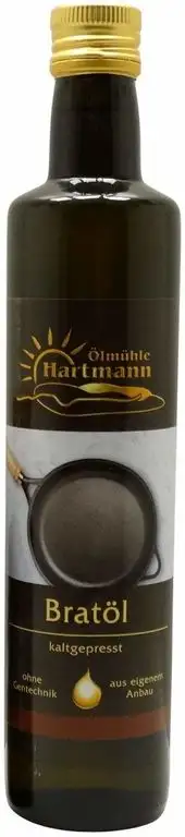 Ölmühle Hartmann GbR - Schwäbisches Bratöl (HO-Sonnenblumenöl) - 500 ml