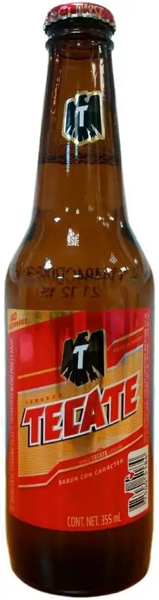 Cerveza TECATE, Helles Bier aus Mexiko, 4,5% vol