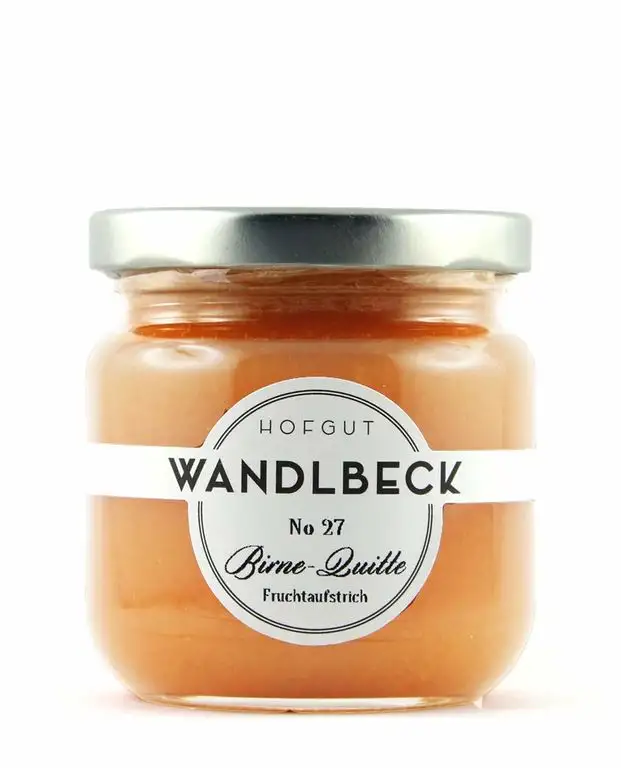 Birne-Quitte Fruchtaufstrich (220g Glas)