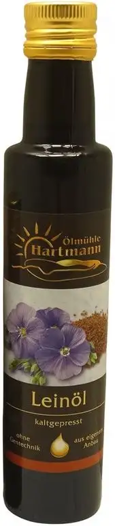 Ölmühle Hartmann GbR, Leinsamenöl, 250 ml