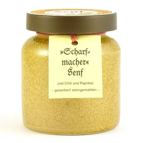 Senfmühle Kleinhettstedt Scharfmachersenf - 270 ml