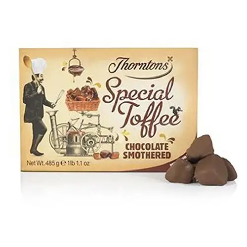 Thorntons Schokolade Erstickt Toffee Box 485 g
