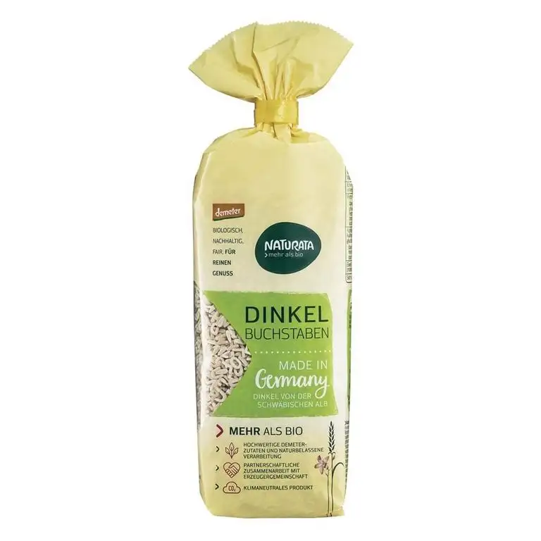 Naturata Bio Buchstaben Dinkel hell (6 x 250 gr)