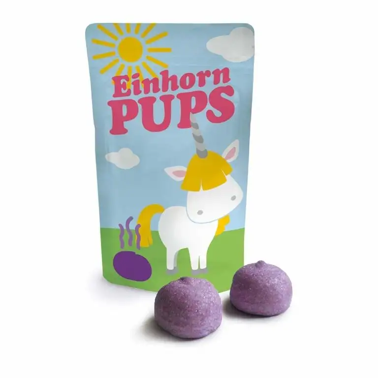 Unbekannt Einhorn Pups Schaumzucker Speckbälle lila 20g Einheitsgröße