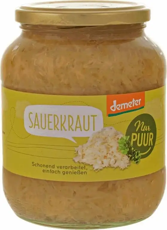 nur puur Bio Sauerkraut Demeter (1 x 680 gr)