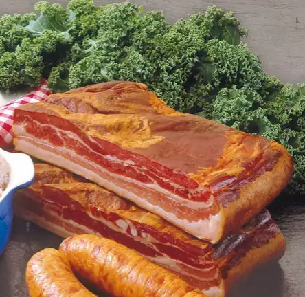 Geräucherter Bauchspeck - Ideal auch zum Grünkohl | Stück ca. 500g