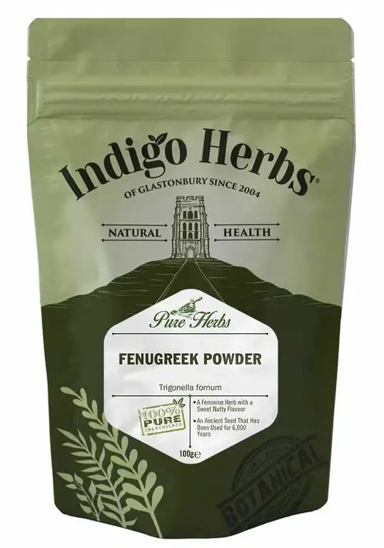 Indigo Herbs Bockshornklee Samen Pulver 100g