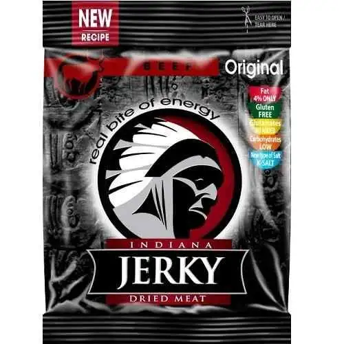 Indiana Beef Jerky - Hot & Sweet 25g