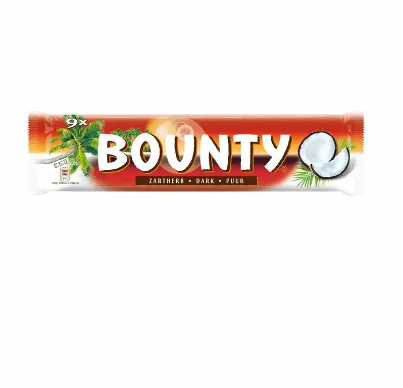 Bounty Zartherb, 9 Riegel, 256.5 g