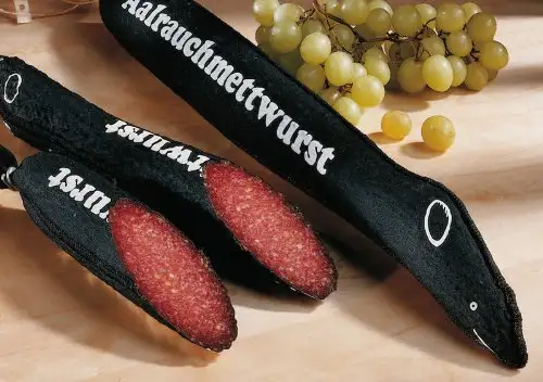 Aal-Mettwurst in AALFORM | Stück ca. 400g