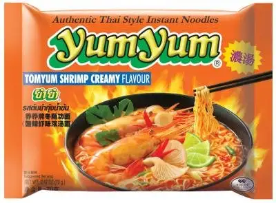 Yum Yum Instant Nudeln mit TomYum Creamy Shrimp Geschmack - yumyum 70g