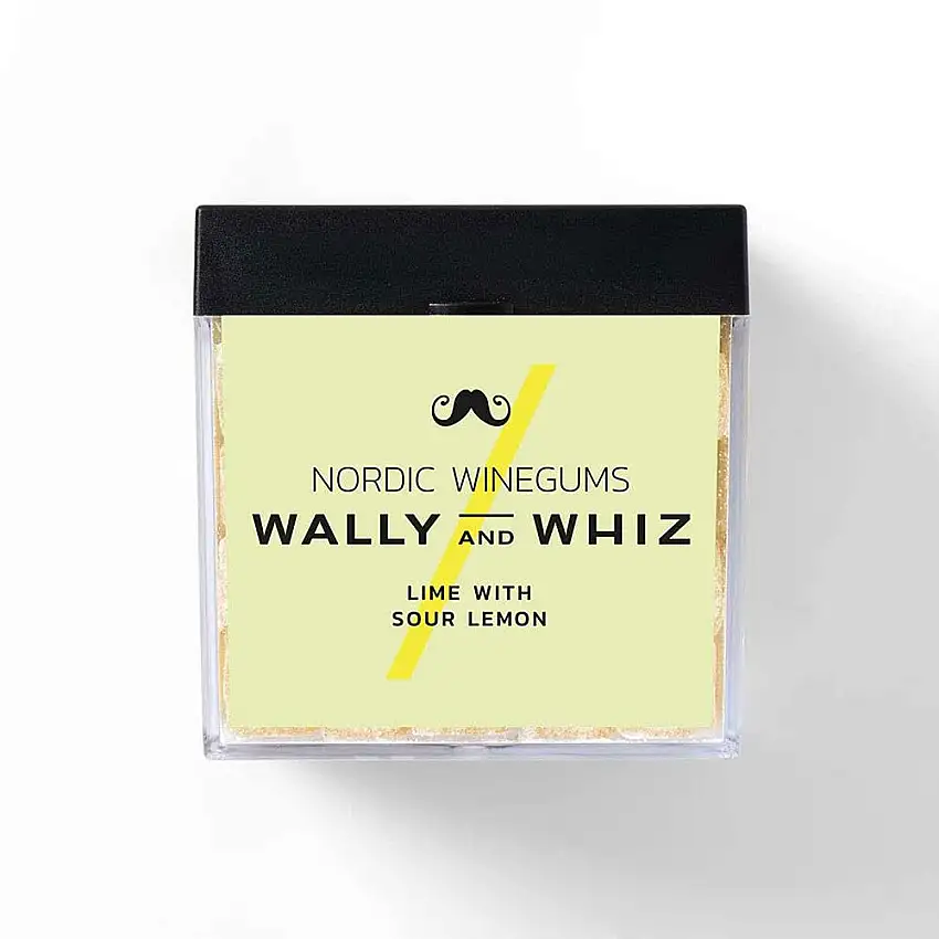 Wally And Whiz - Limette mit saurer Zitrone (140g) vegane Fruchtgummis …
