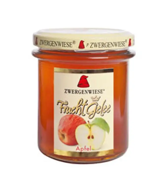6er-VE Bio FruchtGelee Apfel 195g Zwergenwiese
