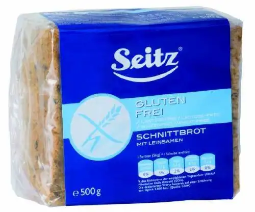Seitz Schnittbrot mit Leinsamen Glutenfrei