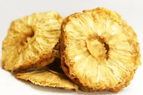 1001 Frucht Ananasringe getrocknet naturbelassen 500g I exotische Trockenfrüchte ungezuckert I ungeschwefeltes Trockenobst für Müsli & Co ohne Zusätze I Rohkostqualität Dörrobst Früchte Snack