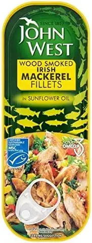John West Holz Geräuchert Irischen Makrelenfilet Sfo 110G