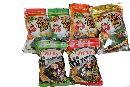 Tao Kae Noi japanischen Knusprige Algen Bundle (6 Packs)