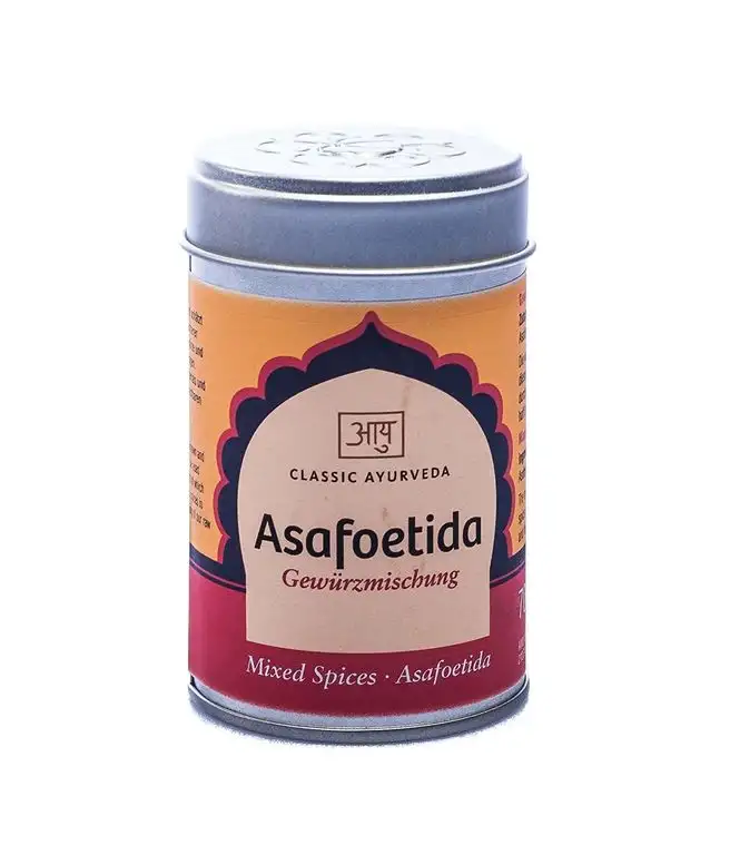 Classic Ayurveda Asafoetida Gewürzmischung (konv. Anbau), 70 g